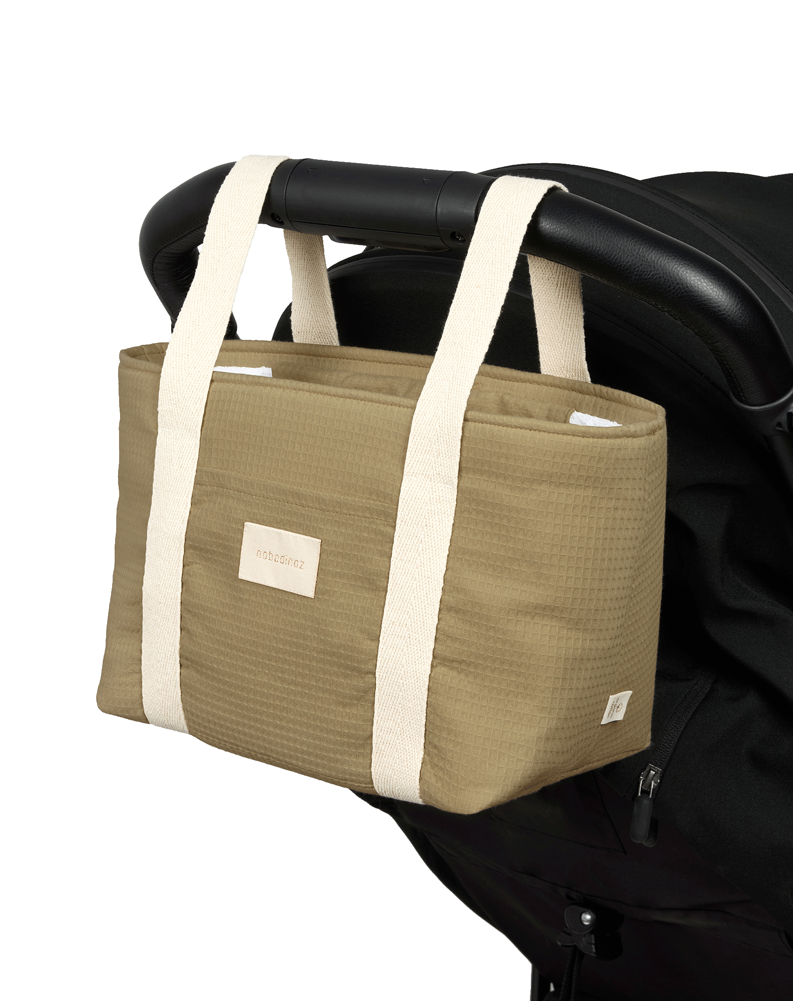 Nobodinoz | Opera Waterproof Wandelwagen Organizer Olive Green