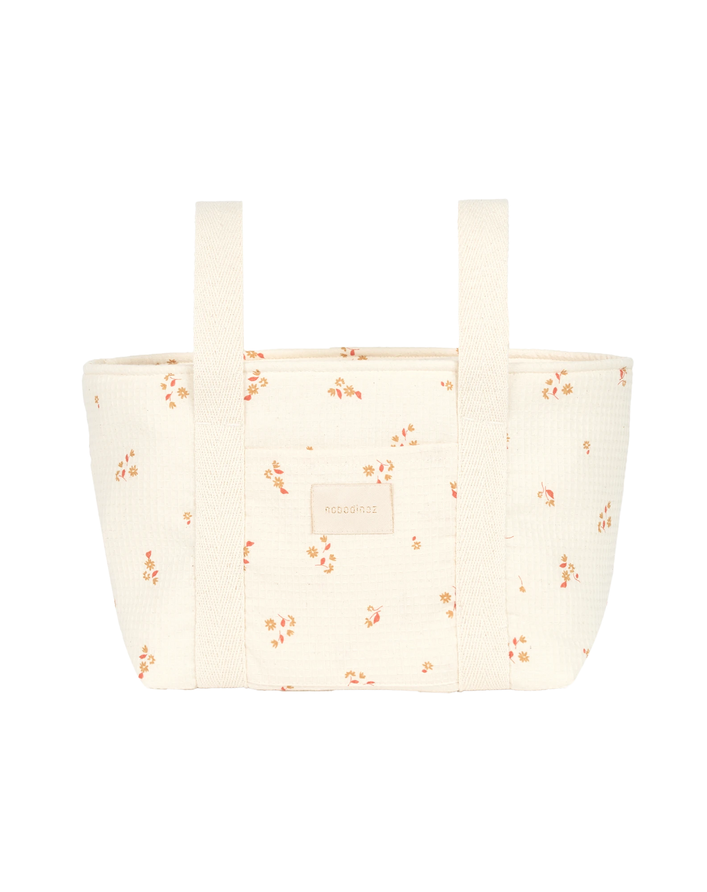 Nobodinoz | Opera Waterproof Stroller Wagon Organizer Yellow Lily