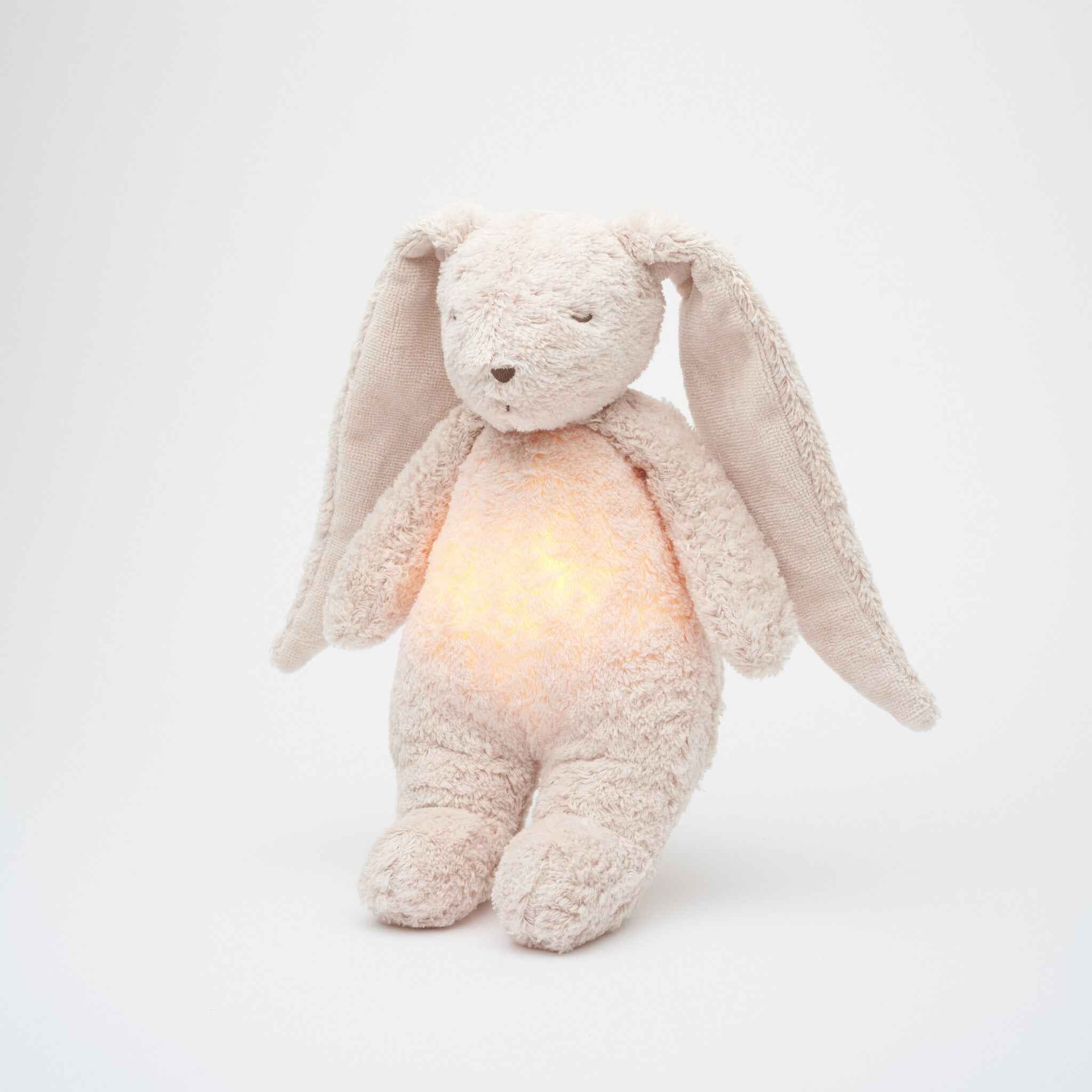 Moonie 2.0 | Rose - Biologisch Konijn Met Lamp