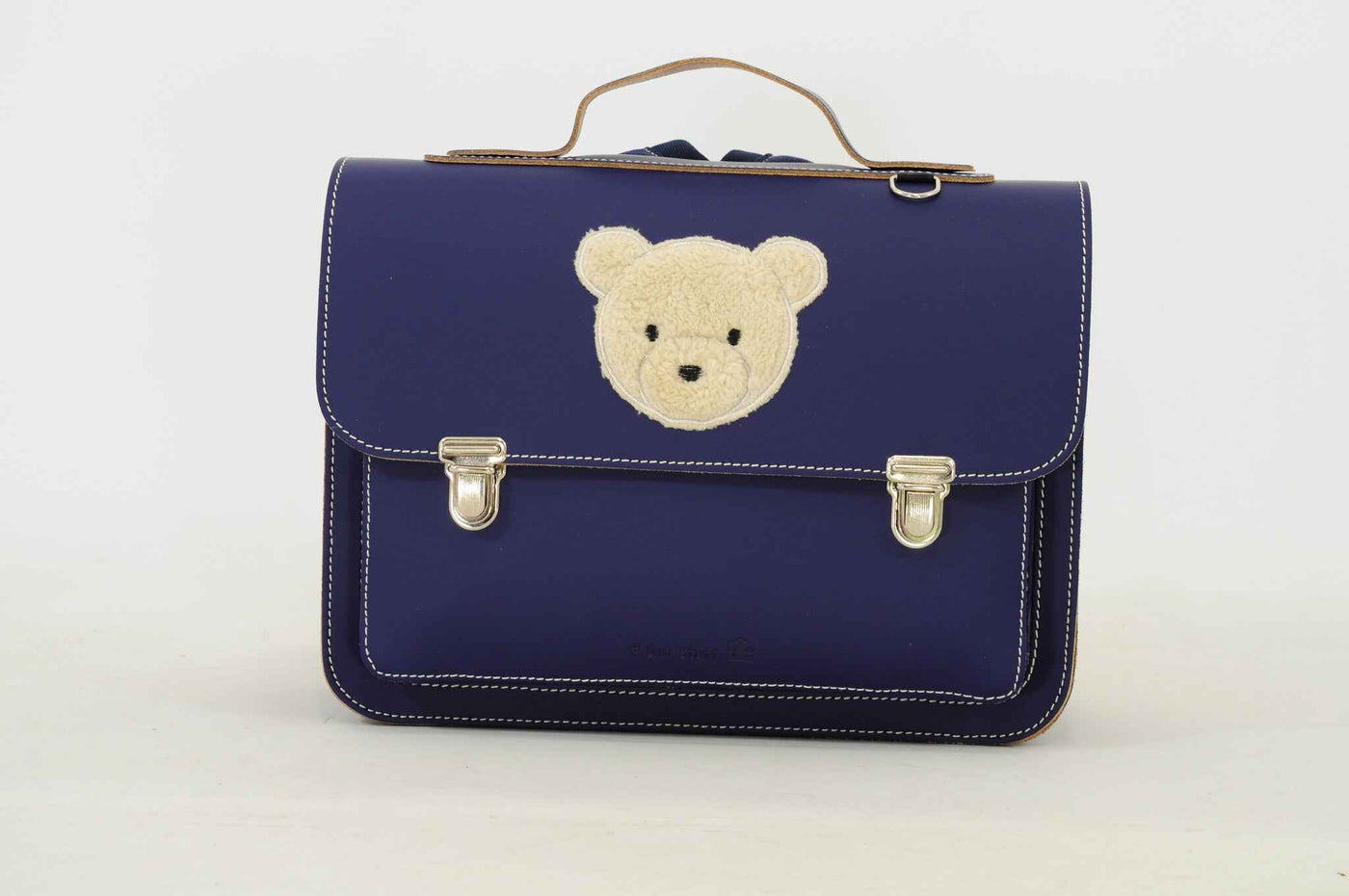 Own Stuff | Lederen Kleuterboekentas Teddy Marine