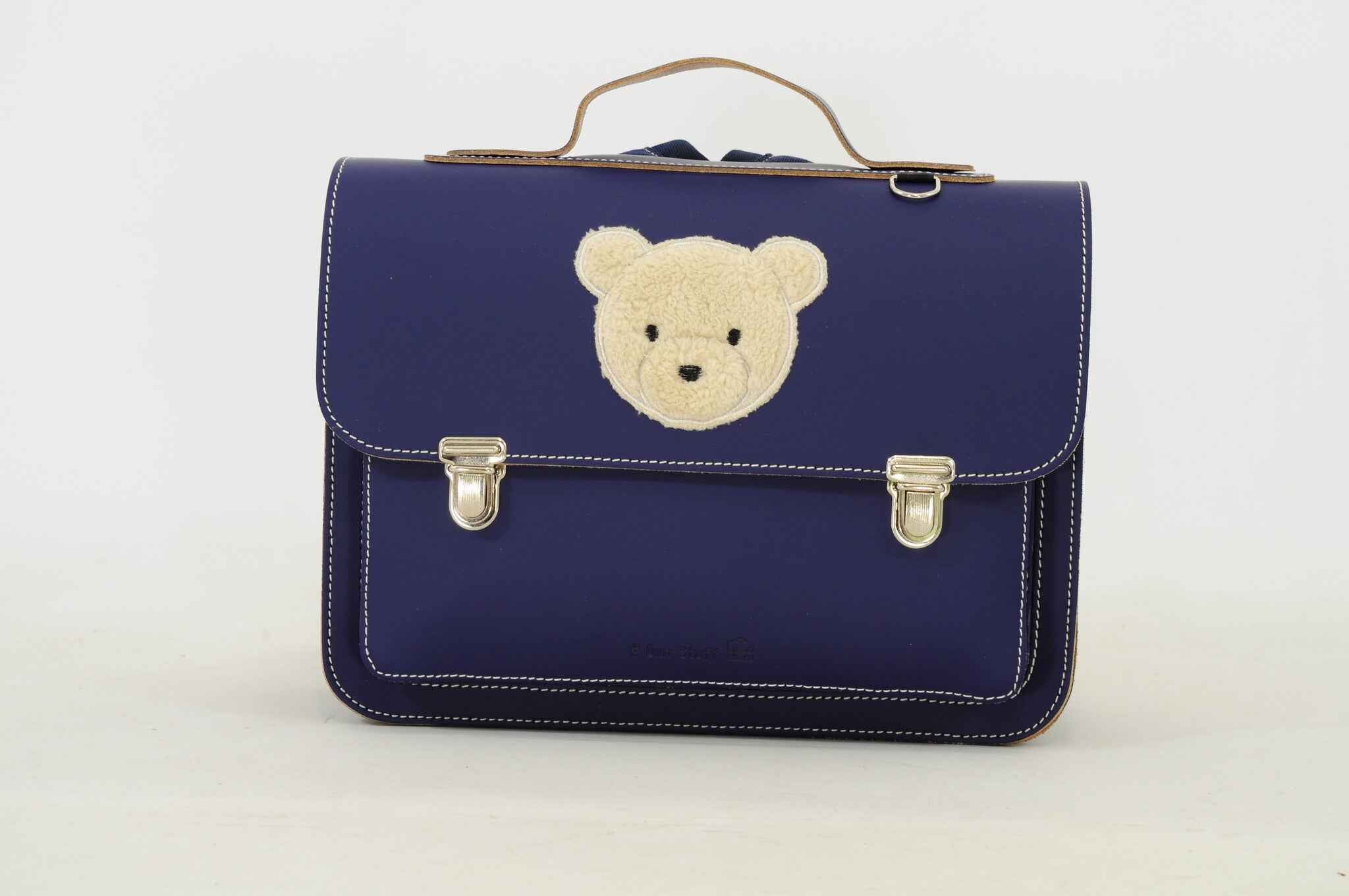 Own Stuff | Lederen Kleuterboekentas Teddy Marine