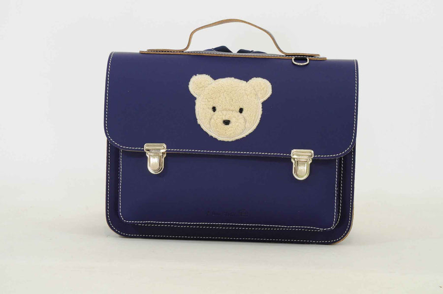Own Stuff | Lederen Kleuterboekentas Teddy Marine