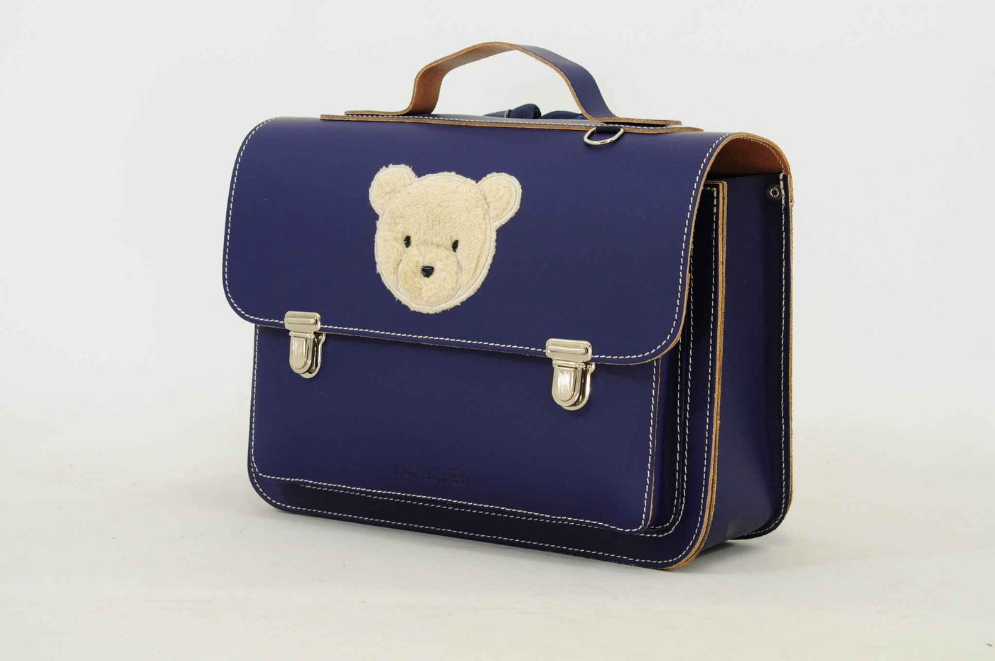 Own Stuff | Lederen Kleuterboekentas Teddy Marine