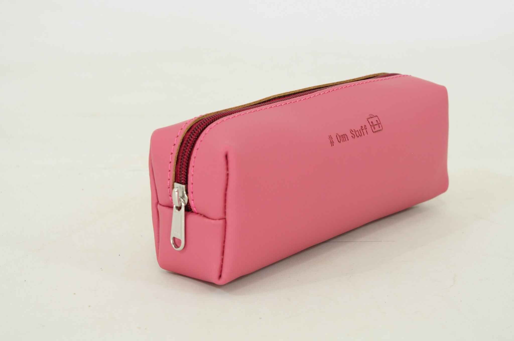 Own Stuff | Leather Pen Pouch Antique Pink