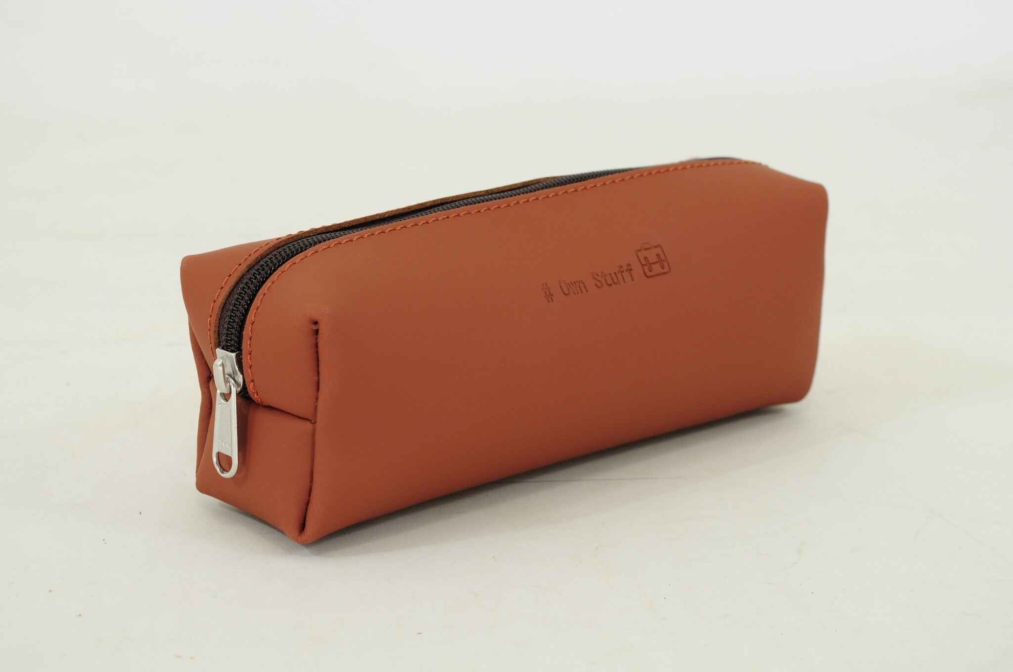 Own Stuff | Leather Pen Pouch Chestnut