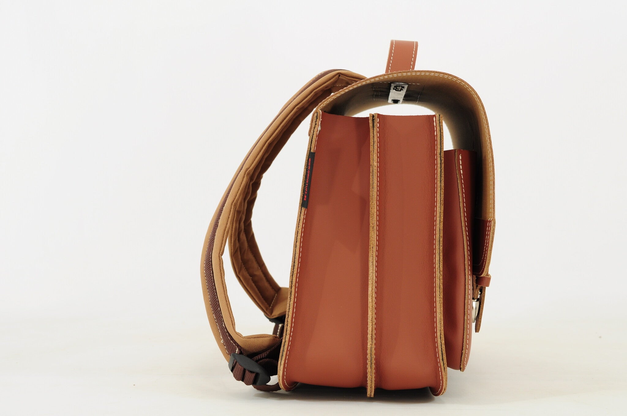 Own Stuff | Lederen Boekentas Surf Chestnut