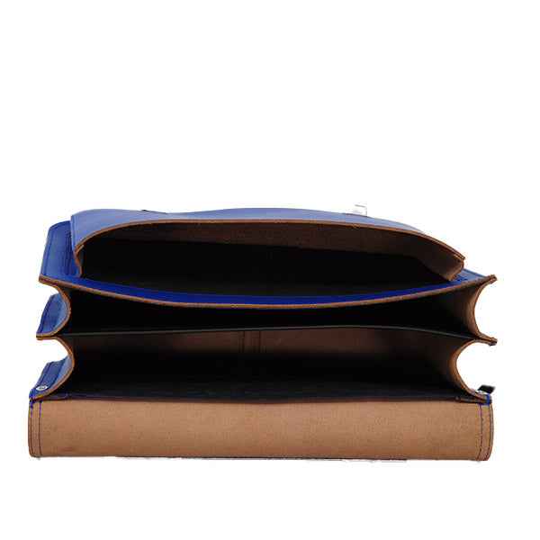 Own Stuff | lederen Boekentas Cobalt Football