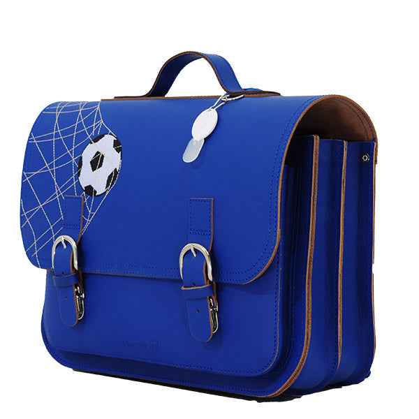Own Stuff | lederen Boekentas Cobalt Football