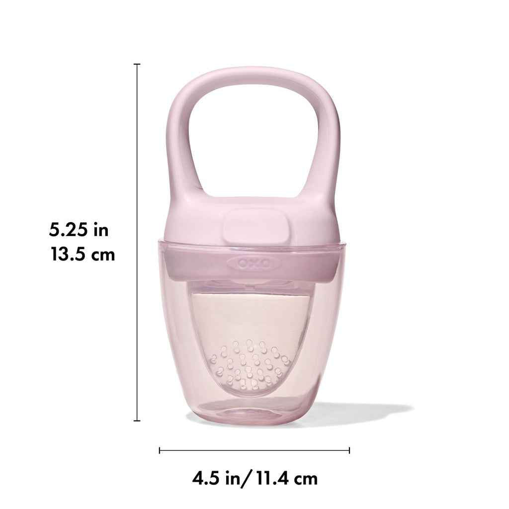 Oxo | Sabbelspeen Teething Feeder Blossom Roze