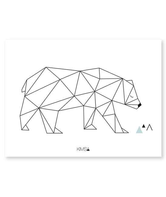 Poster beer geometrisch - Lilipinso
