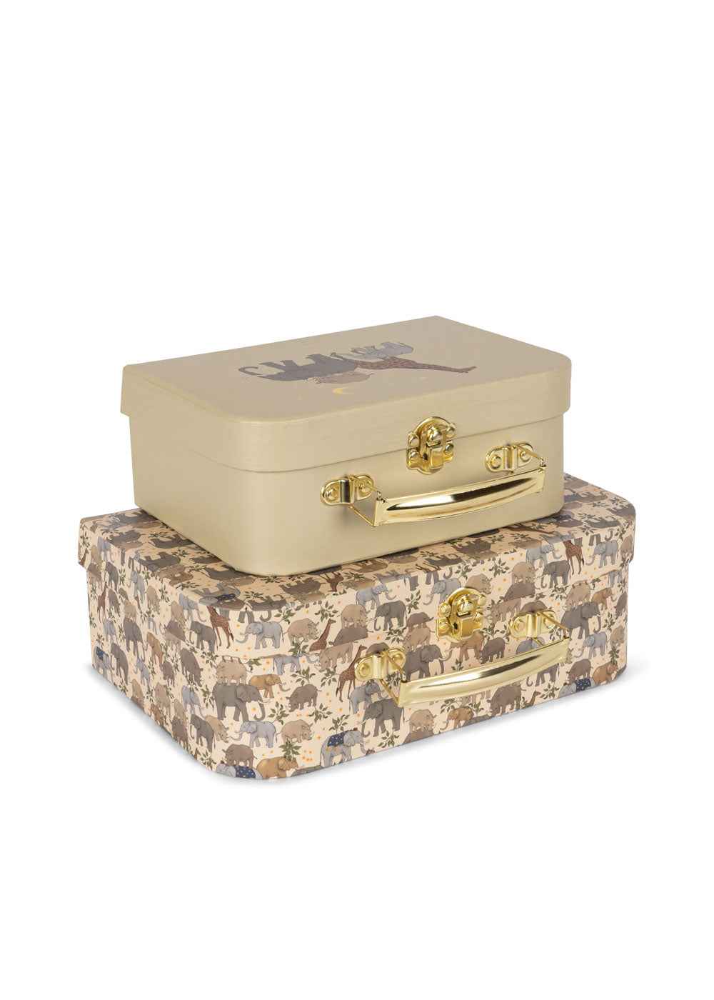 Konges Slojd | 2-Pack FSC Safari Suitcases
