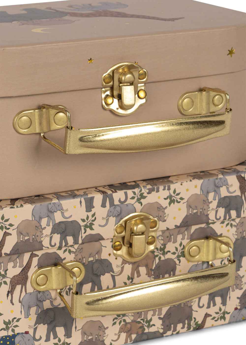 Konges Slojd | 2-Pack FSC Safari Suitcases