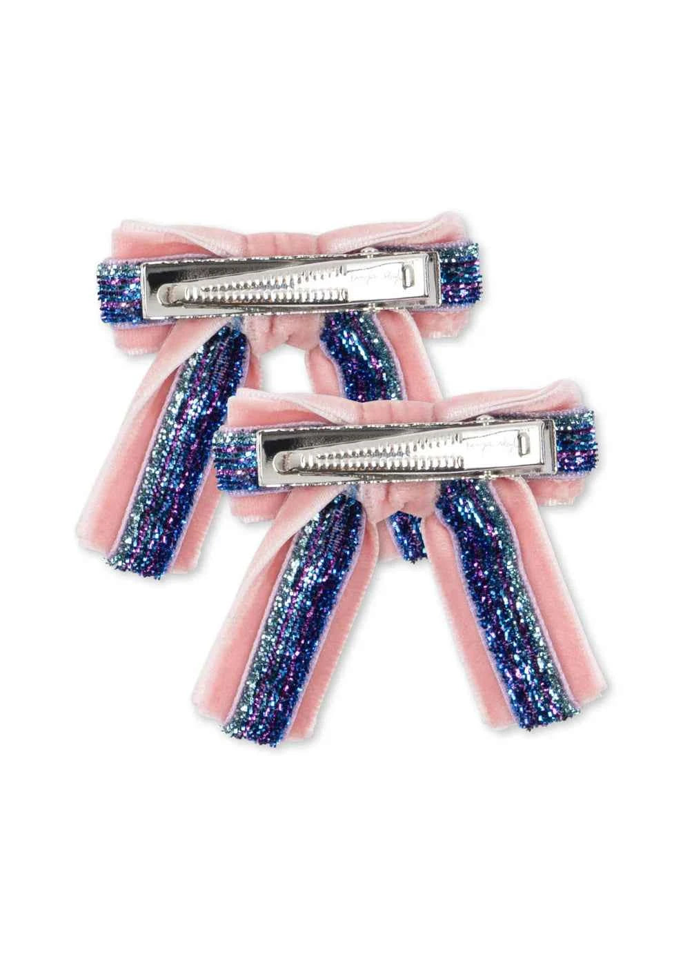 Konges Slojd | Velvet Bow Hair Clips 2 Pack