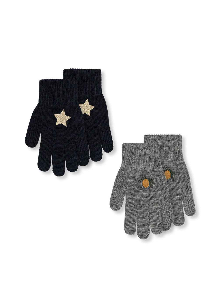 Konges Slojd | 2 Paar Handschoenen Mix Pack