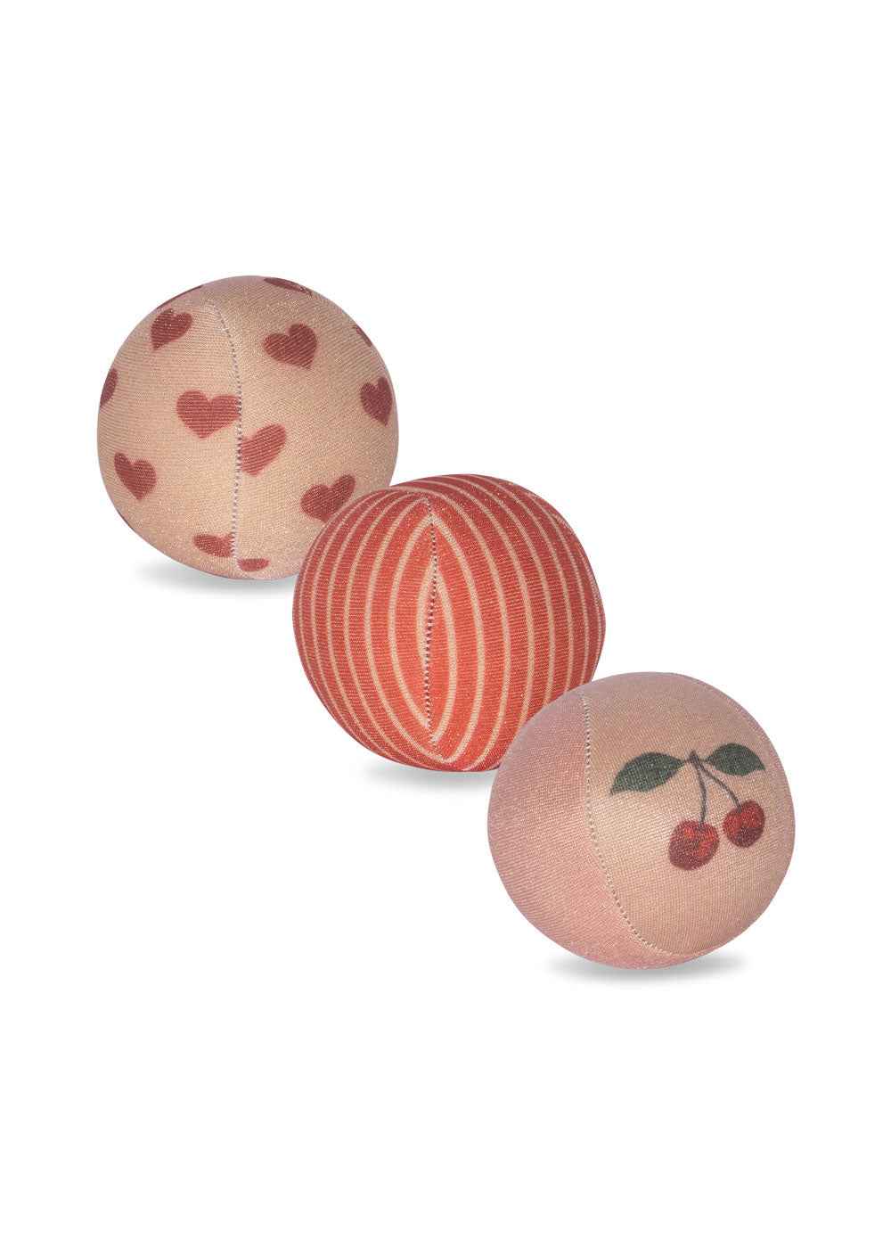 Konges Slojd | 3 Pack Neprene Beach Ball Cherry