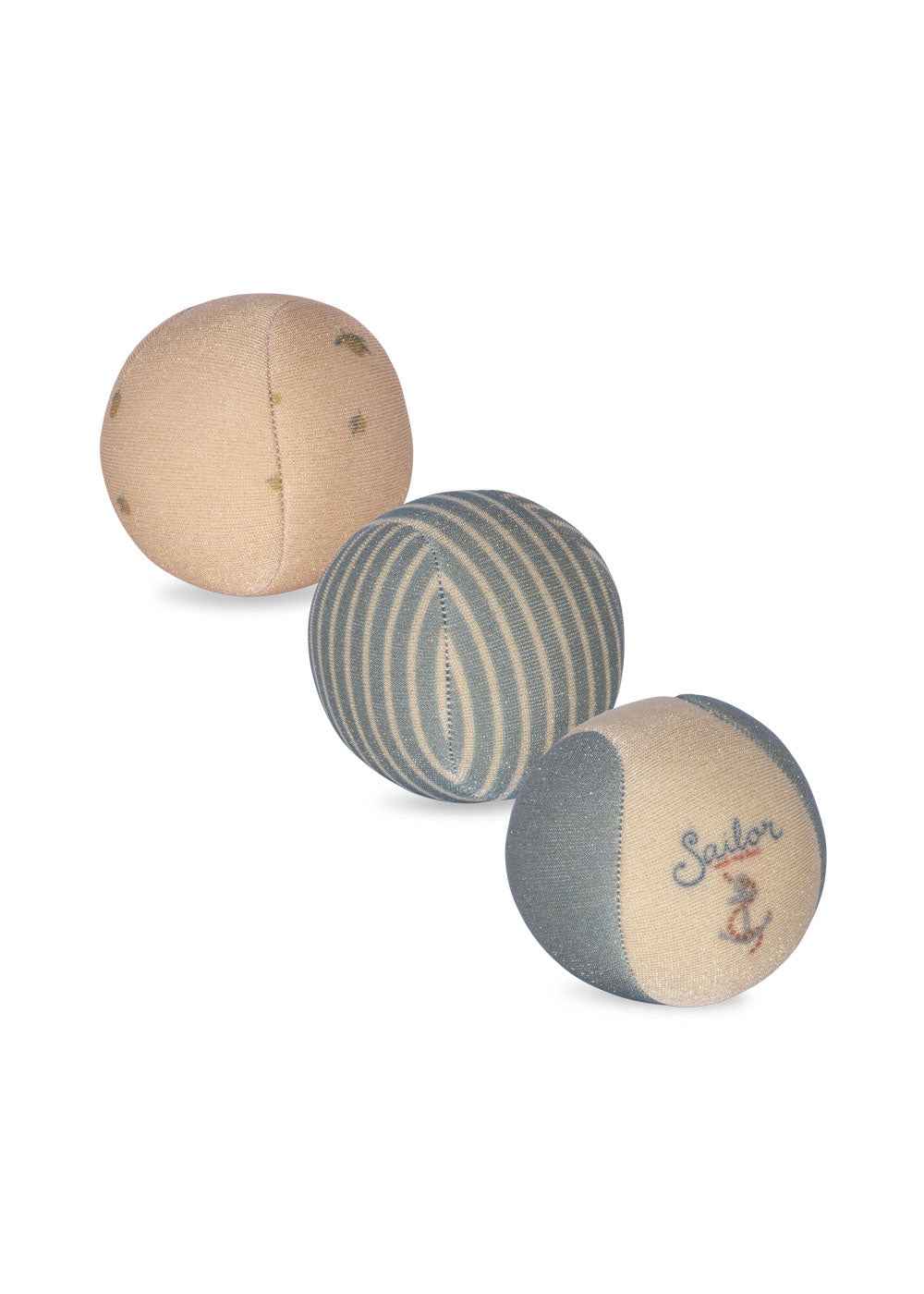 Konges Slojd | 3 Pack Neprene Beach Ball Lemon