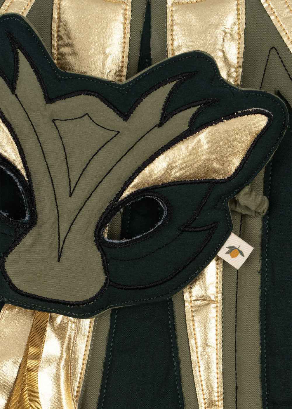 Konges Slojd | Dragon Costume Mask/Cape in Burnt Olive