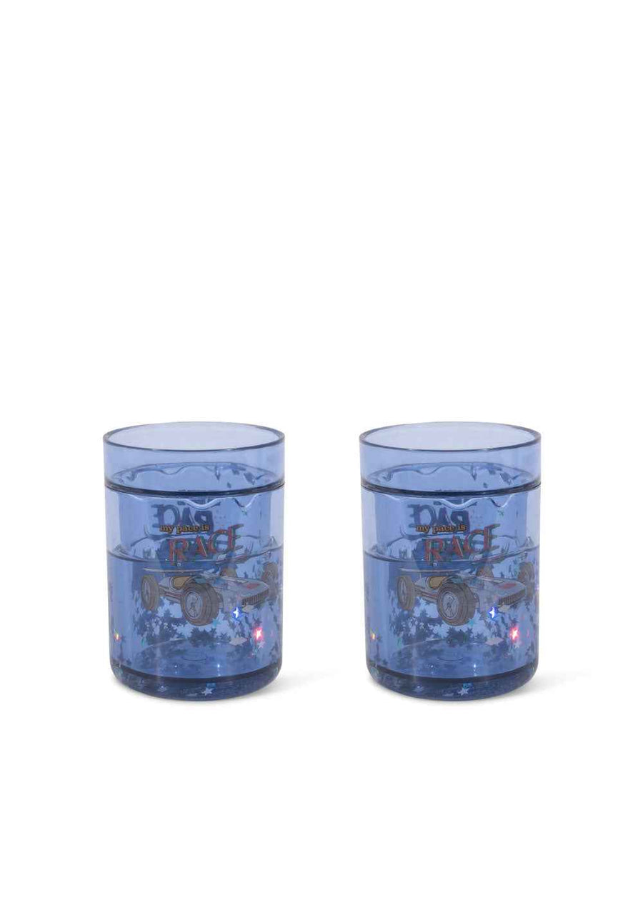 Konges Slojd | 2 Pack Glitter Bekers Race