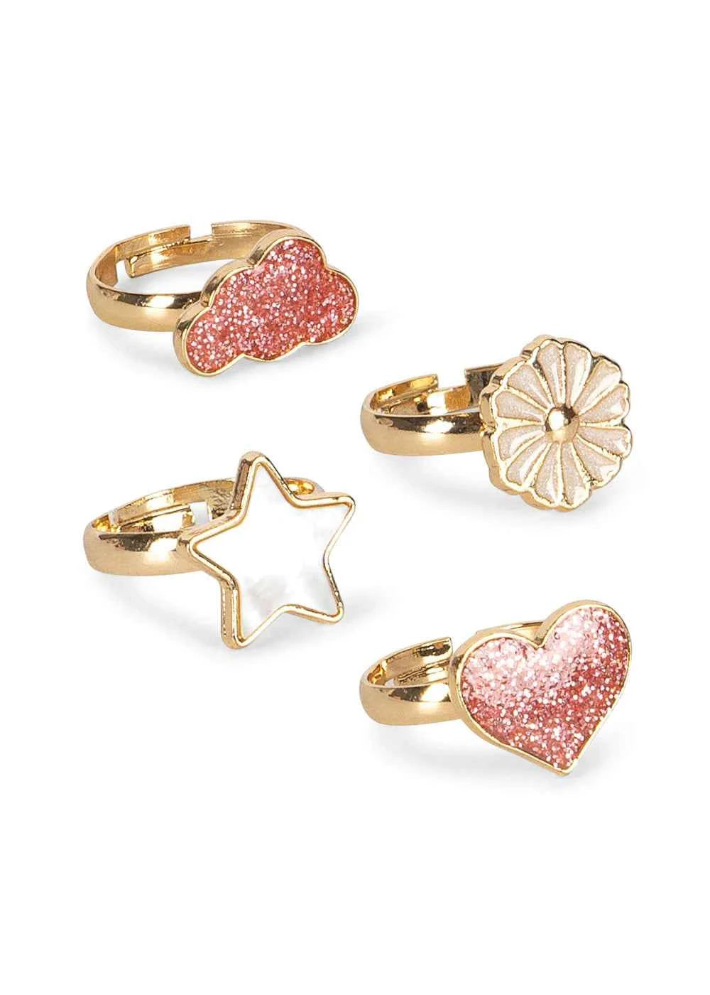 Konges Slojd | Ringset 12 Stuks Multicolor