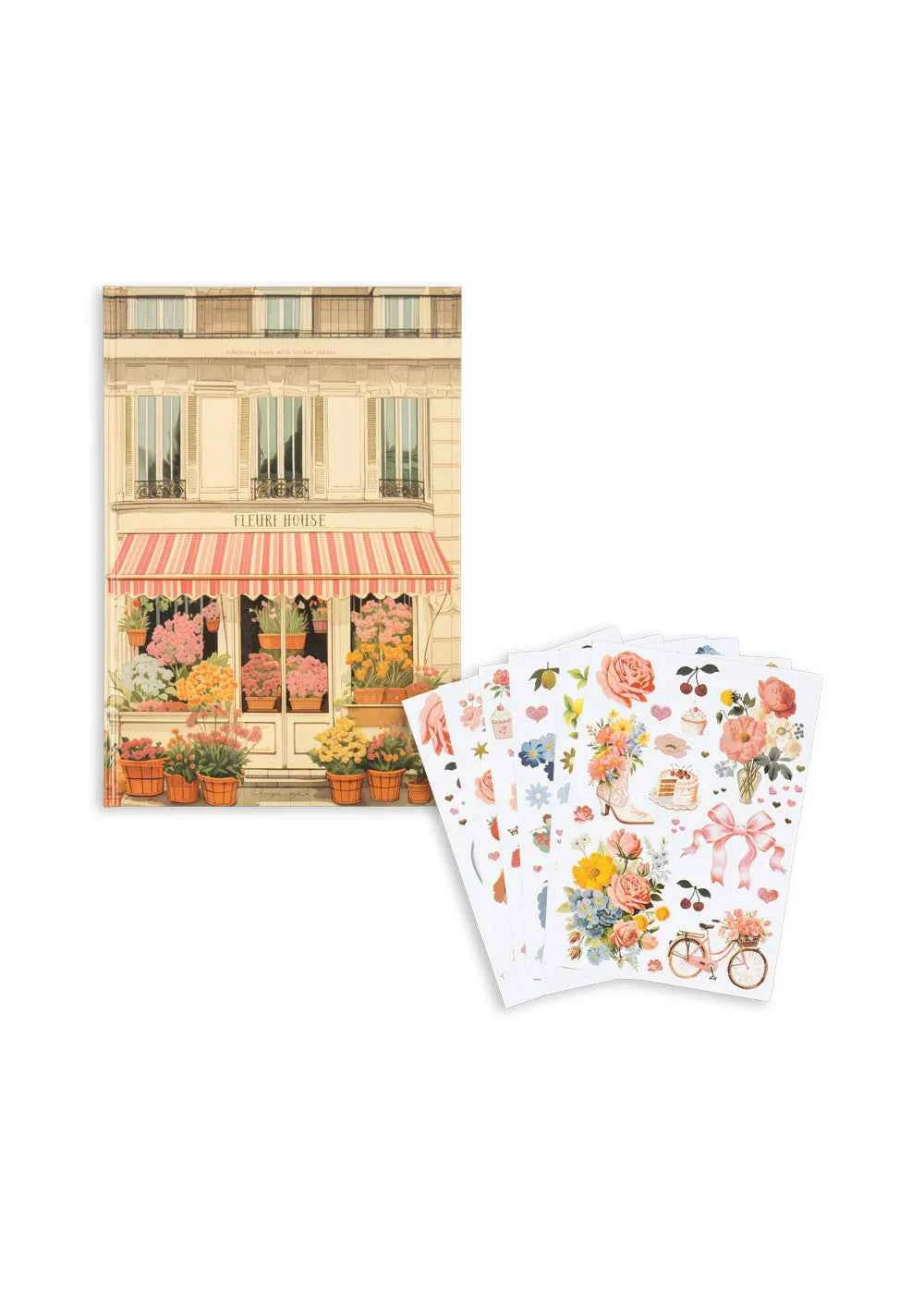 Konges Slojd | House of Flowers Painting Book FSC Multi