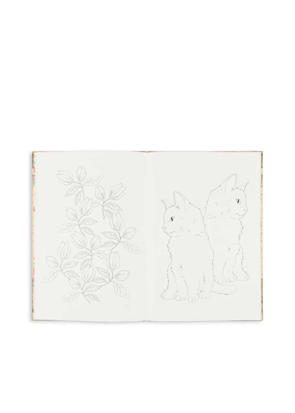 Konges Slojd | House of Flowers Painting Book FSC Multi