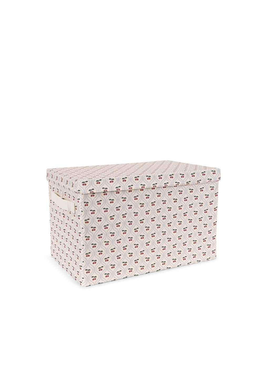 Konges Slojd | Small Storage Basket Cherry Motif