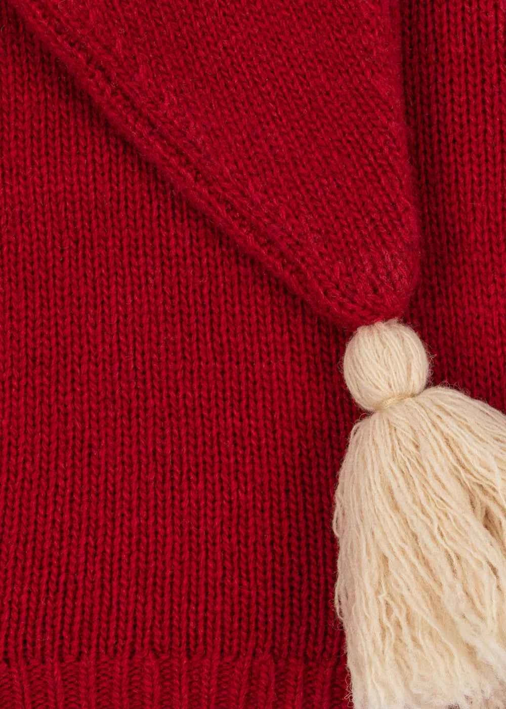 Konges Slojd | Christmas Knit Hat, Christmas Red