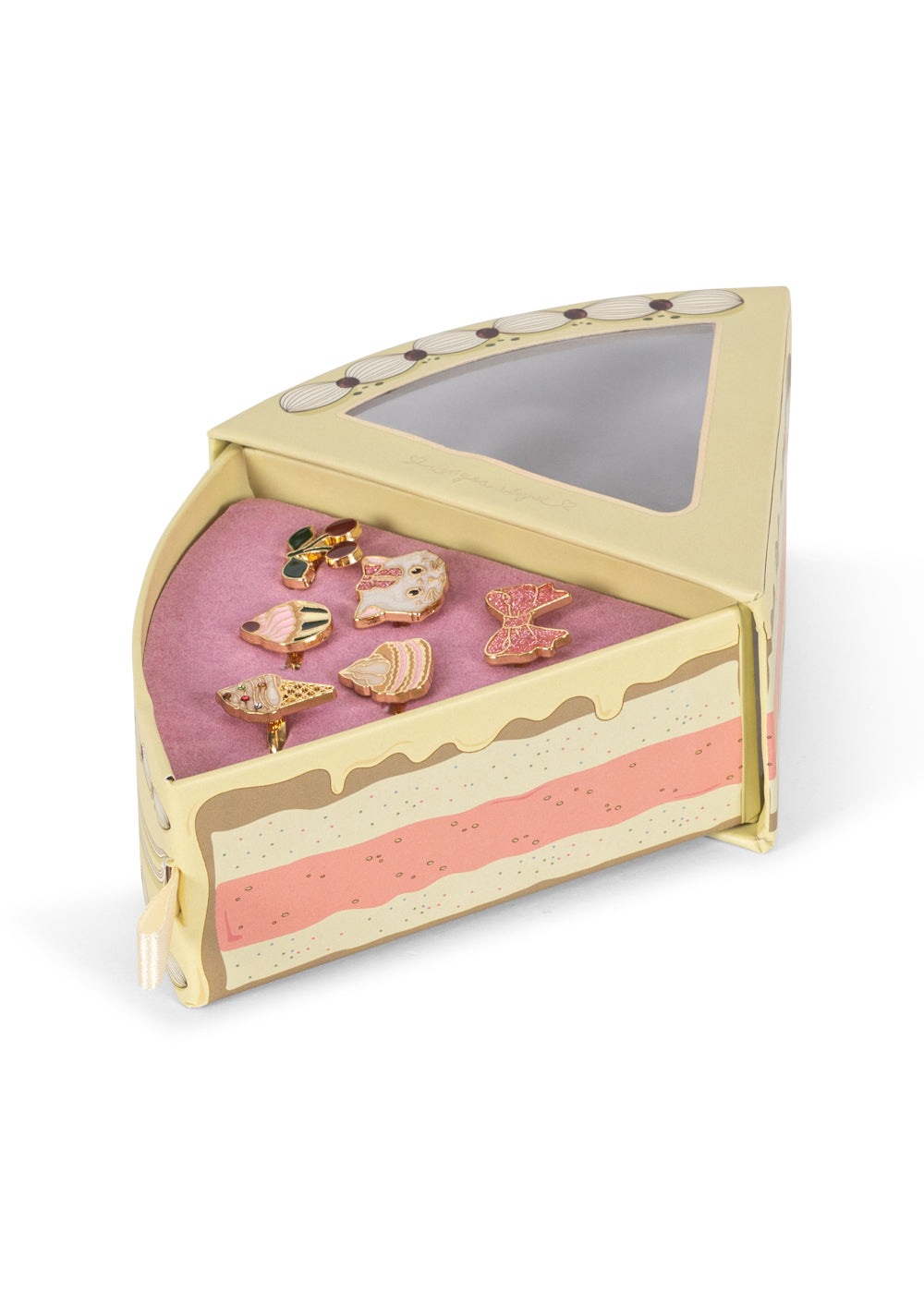 Konges slojd | ringenset kitty sweets goud