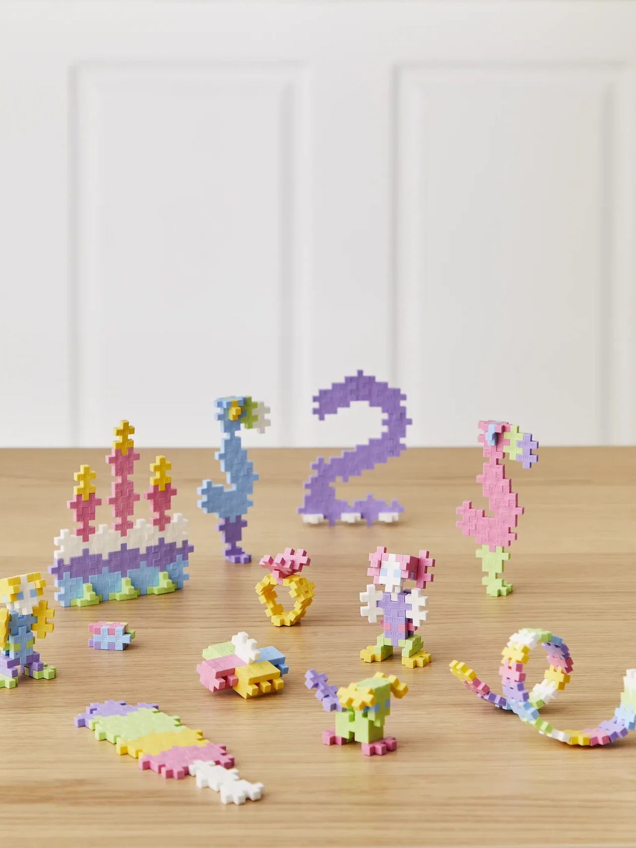 Plus-Plus | Educatief Speelgoed Bouwstenen Pastel Color Mix 100 Stuks