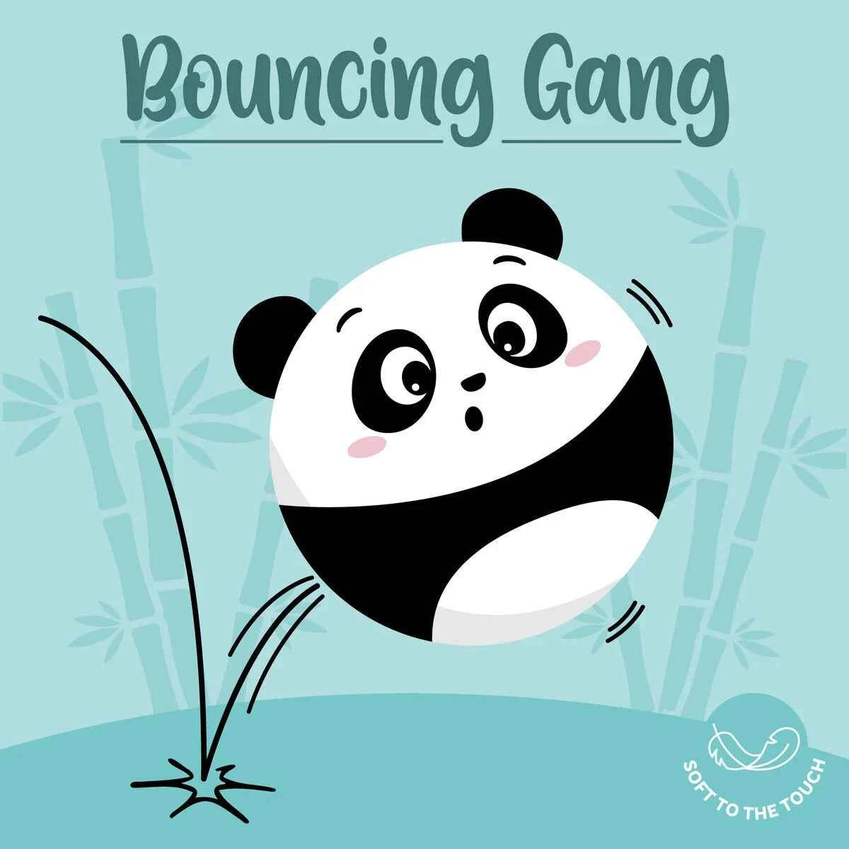 Legami | Bouncy Ball Panda Bouncing Gang