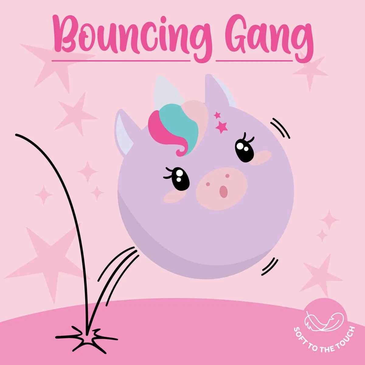 Legami | Bouncy Ball Unicorn Bouncing Gang