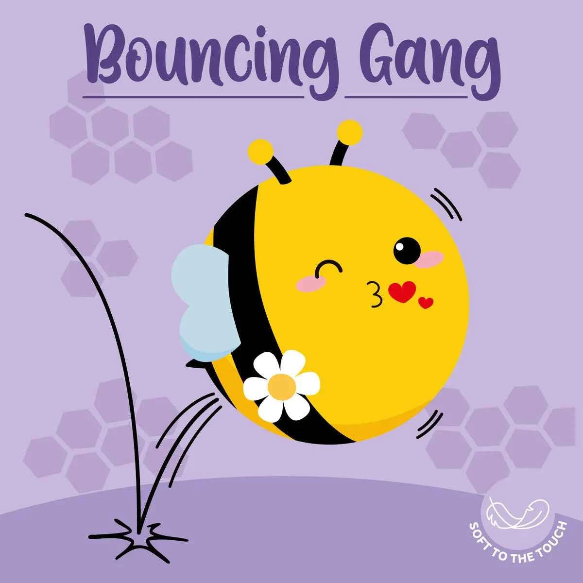 Legami | Bouncy Ball Bee Bouncing Gang