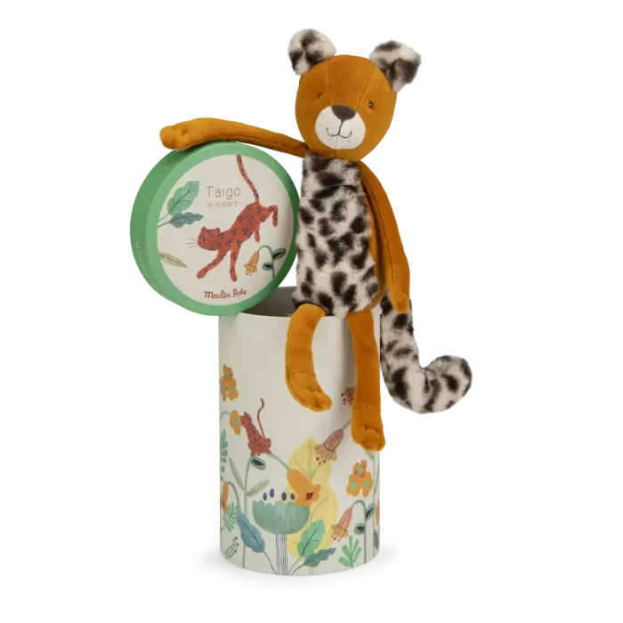 Moulin Roty  | La forÃªt Mawa TaÃ¯go Luipaardpop