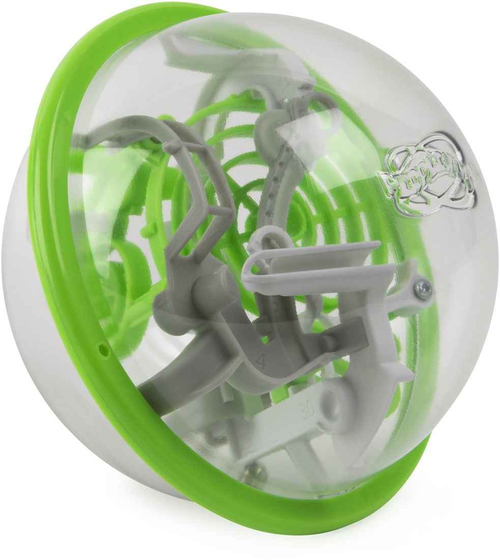 Perplexus | GO!  Spiral Compact En Uitdagend Puzzeldoolhof Groen