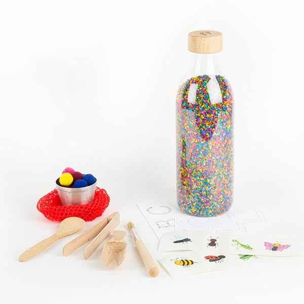Petit Boum Sensory Bottle 10-Piece Playset