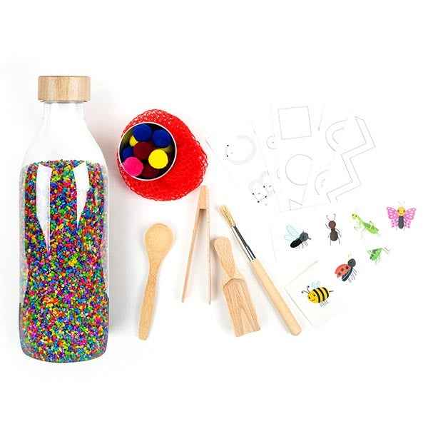 Petit Boum Sensory Bottle 10-Piece Playset