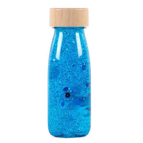 Petit Boum Sensory Bottle - Blue