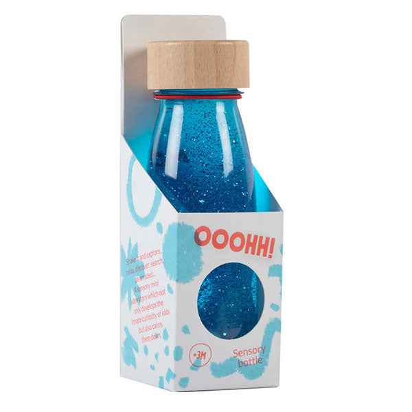 Petit Boum sensory bottle - blue