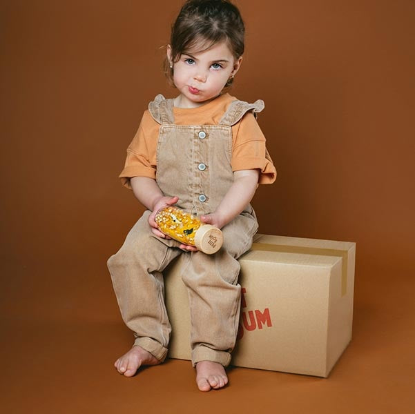 Petit Boum sensorische fles - farm