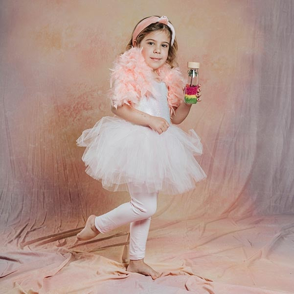 Petit Boum sensorische fles - flamingo