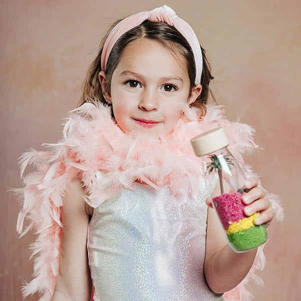 Petit Boum sensorische fles - flamingo