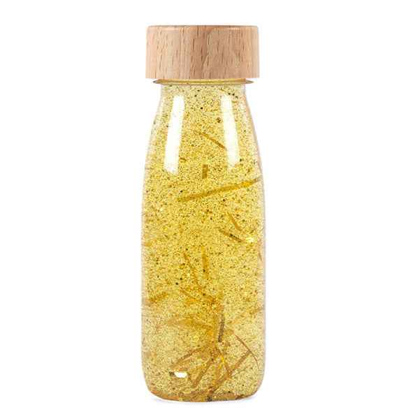 Petit Boum sensory bottle - gold