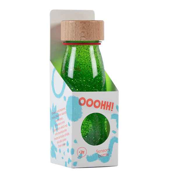Petit Boum sensorische fles - green