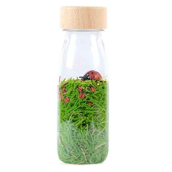 Petit Boum sensory bottle - ladybirds