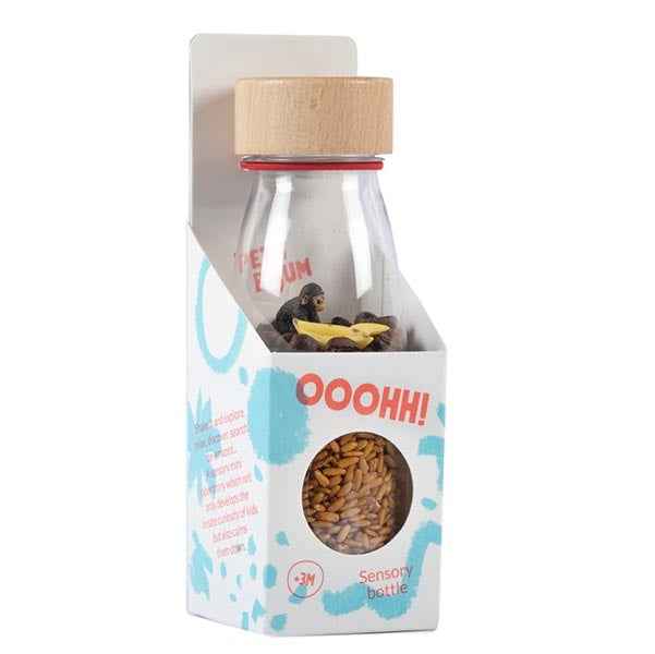 Petit Boum Sensory Bottle - Monkey