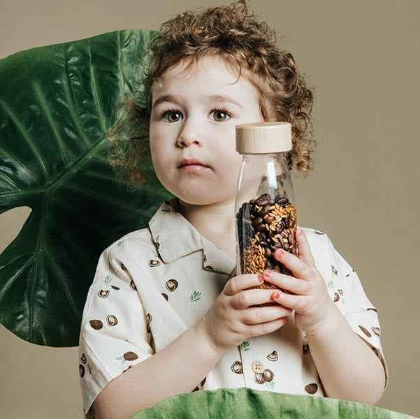 Petit Boum Sensory Bottle - Monkey