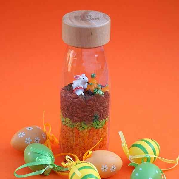 Petit Boum sensory bottle - rabbit