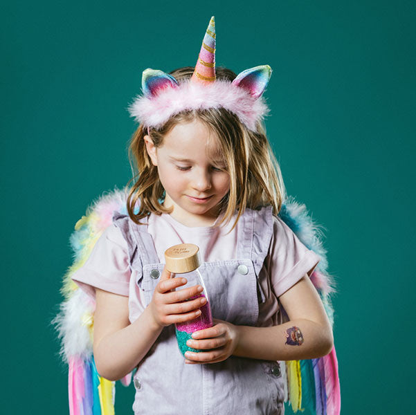 Petit Boum sensorische fles - unicorn