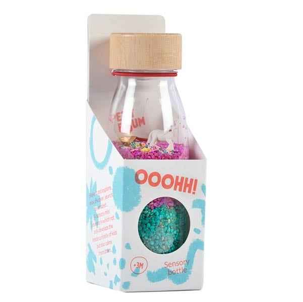 Petit Boum Sensory Bottle - Unicorn