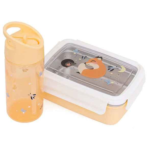 Petit Monkey drinkfles Fox & Fireflies
